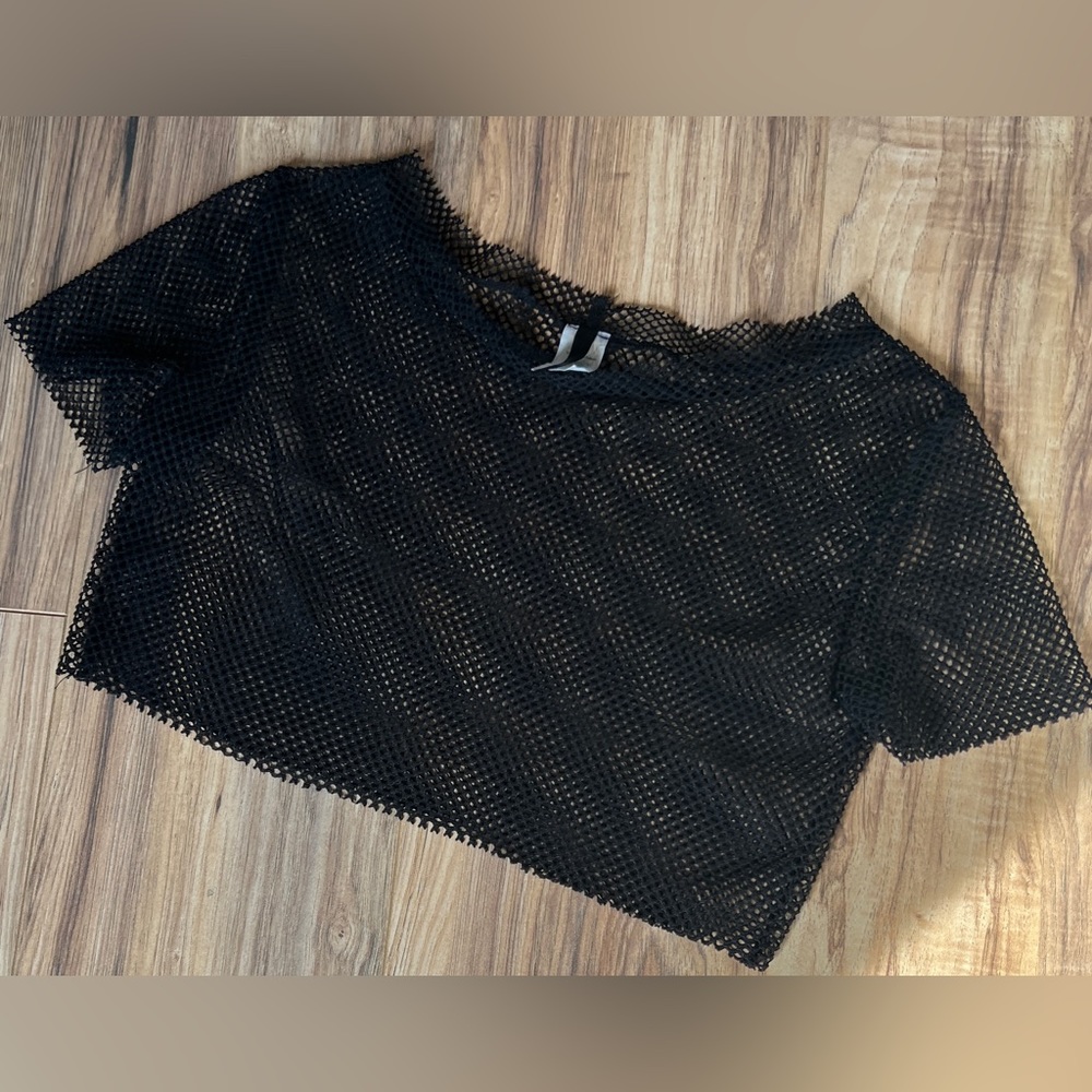 Mesh Crop Top